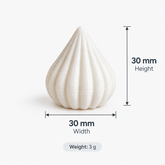 Mini 3D Printed Modak | Ganpati Decoration & Craft Model |Multiple Colors & Patterns